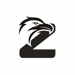eagle head vector