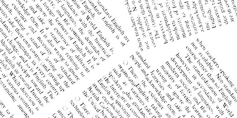 Rough vector background abstract grunge texture old vintage newspaper. Vector white and black newspaper paper grunge pattern old aged texture.	