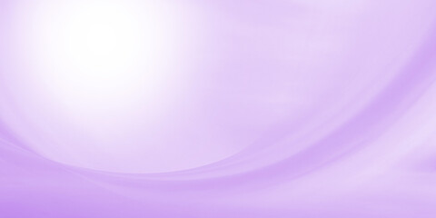 Abstract background smooth gradient wash light purple. Color soft and pastel, transitioning from bright white light source upper-left corner frame. Flowing curves and swirls sense movement © sutthichai
