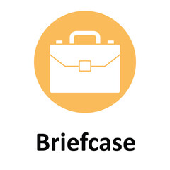 Briefcase Vector Icon which can easily modify or edit