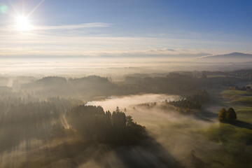 Sonnenaufgang am See