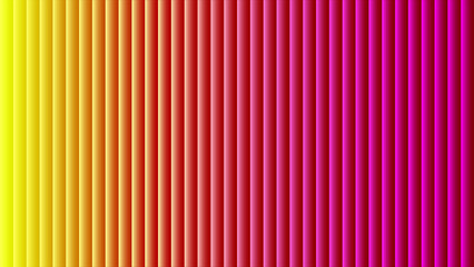 Obraz premium Sunset Radiance, Vertical Gradient Stripes Blending Yellow, Orange, Red, and Magenta in Vibrant Digital Harmony