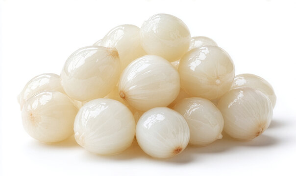 a small pile of pickled pearl onions