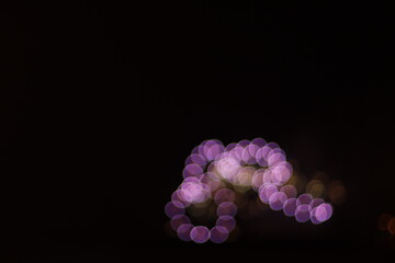 Fireworks at night