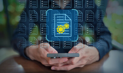 Mobile Document Automation with Digital Workflow Overlay