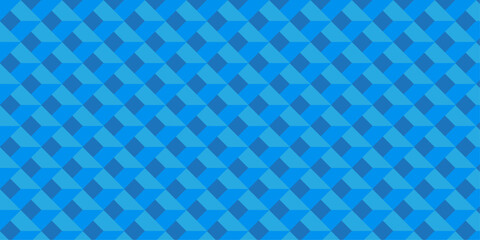 Minimal abstract blue cubes vector art. Geometric tiles and mosaic creative stylish seamless pattern block cube background. minimal Cubes mosaic shape vector design	