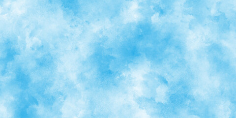 Obraz premium Blue watercolor vector background,Light blue watercolour paper texture background,textures backgrounds and web banners design,Watercolor blue background. Watercolor cloud texture.