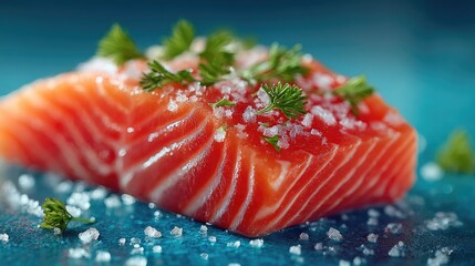 Norway dish Rakfisk Fermented trout pale pink fish with strong odor