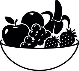 Decorative black typography of the year 2026 vector