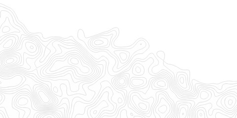 Abstract background with a wave grid map and topography map and seamless pattern with lines White wave paper curved reliefs abstract background, Abstract topographic contours map background.	
