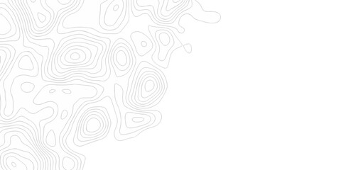 Abstract background with a wave grid map and topography map and seamless pattern with lines White wave paper curved reliefs abstract background, Abstract topographic contours map background.	
