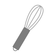 stainless steel whisk isolated vector