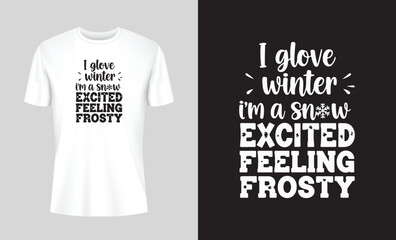 winter season t-shirt design, man t-shirt design, typography t-shirt design, weather t-shirt design, lifestyle