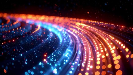 Digital Convergence Dynamic Interplay of Data Streams in a High-Tech Network