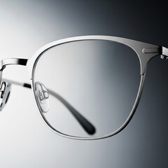 Stylish Silver Eyeglasses