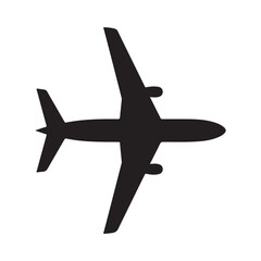 airplane isolated on white background. vector illustration EPS 10