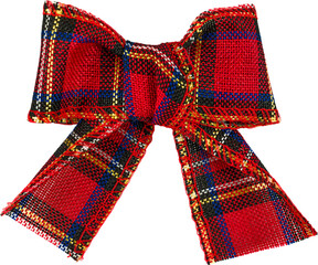 Red Festive Gift Ribbon Bow