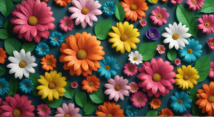 flowers in the garden