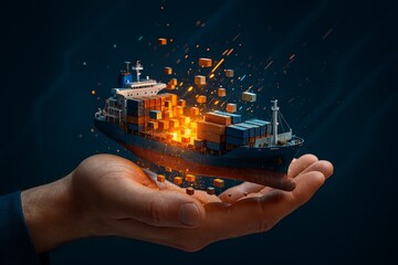 손에서 만들어 지는 배