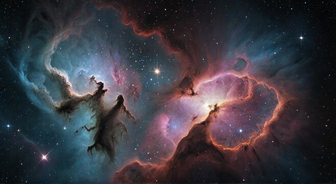 man in the space