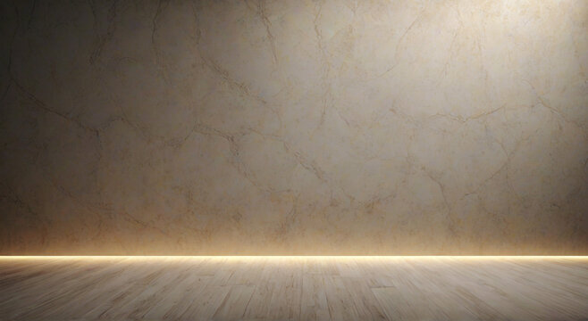 concrete wall and floor