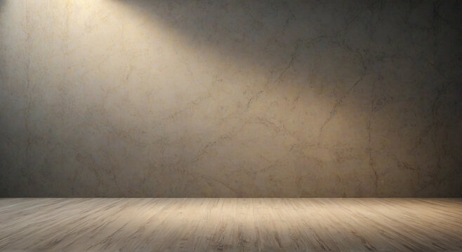 empty room with wooden floor