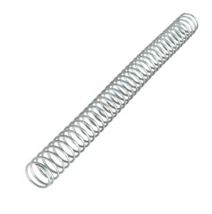 Stainless steel buffer spring for an AR-15 rifle
