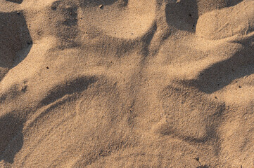 Sea Sand and Water Background in Olympiada, Greece