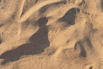 Sea Sand and Water Background in Olympiada, Greece