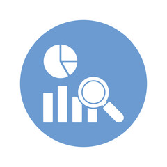 Data Analytics Vector Icon which can easily modify or edit