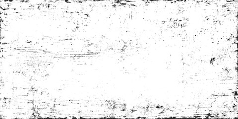 Fototapeta premium Vector Black and White Scratched Grunge Urban Texture Background . Dust Overlay Distress Grainy Grungy Effect. Distressed Backdrop Vector Illustration. 