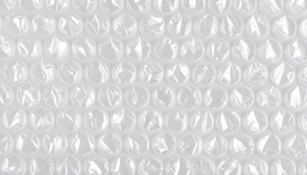 Glossy Bubble Wrap Texture: White Hexagonal Pattern Background