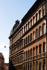Building in the downtown of Budapest, Hungary
