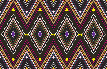 seamless gorgeous bunch with digital textile design with botanical flower green leaves gold ornament geometric border