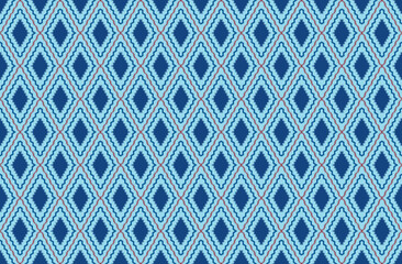 Aztec ethnic background design vector with a seamless pattern. Traditional motifs are illustrated. Element of a seamless pattern template