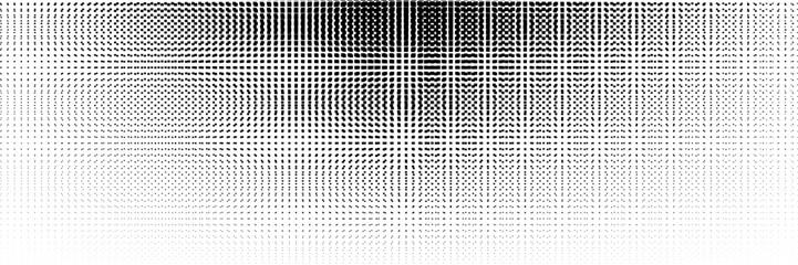 Seamless halftone vector background. Filled with black rhombs. Average fade out.