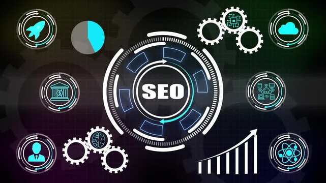 SEO focused business and technology strategy for financial success, workflow optimization, teamwork, innovation, cloud computing, fintech integration and professional leadership development