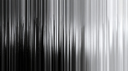 Obraz premium Abstract black and white background with vertical lines. It's minimalist, artistic, and suitable for various design uses. 