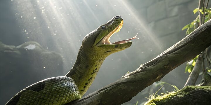 snake in the tree
