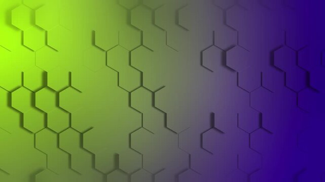 4K Seamless Colorful Gradient Abstract Loop Background with Flowing Shapes and Dynamic Motion