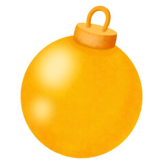 christmas ball ornament decoration winter tree december isolated on white clipart png transparent illustration