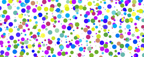 seamless pattern with colorful circles