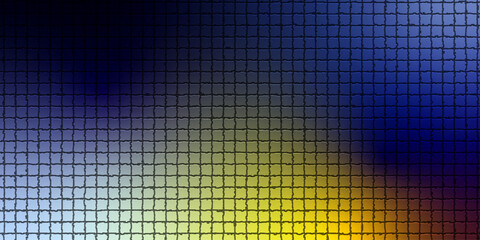 Abstract shiny colorful mosaic tile wall texture background, vintage style. Abstract multicolor mosaic pattern background. Light color mosaic wall background. rounded mosaic background.