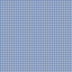 Small Blue Houndstooth Seamless Pattern