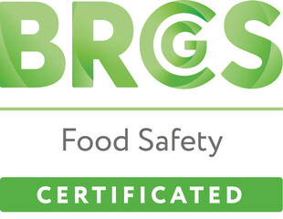 BRCGS. Food safety stamp or Food Safety Certificated