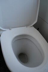 close-up of a toilet