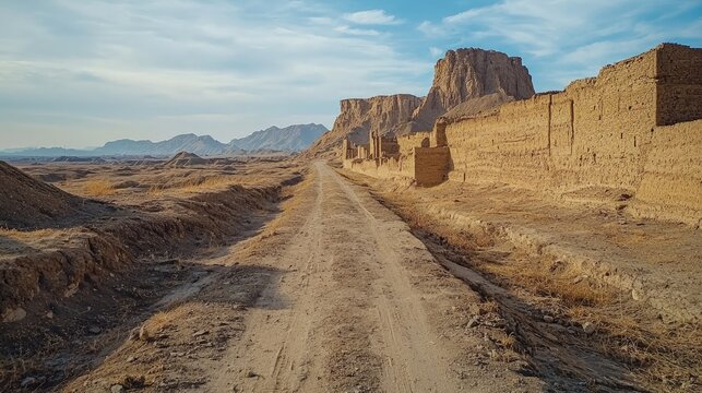 Iran landscape deserts and Zagros Mountains beautiful nature view