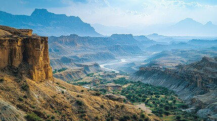 India landscape Himalayas Thar Desert and Ganges beautiful nature view