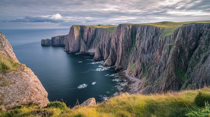 United Kingdom landscape moors cliffs and lochs beautiful nature view