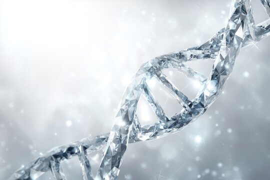 Abstract Dna Double Helix Illustration